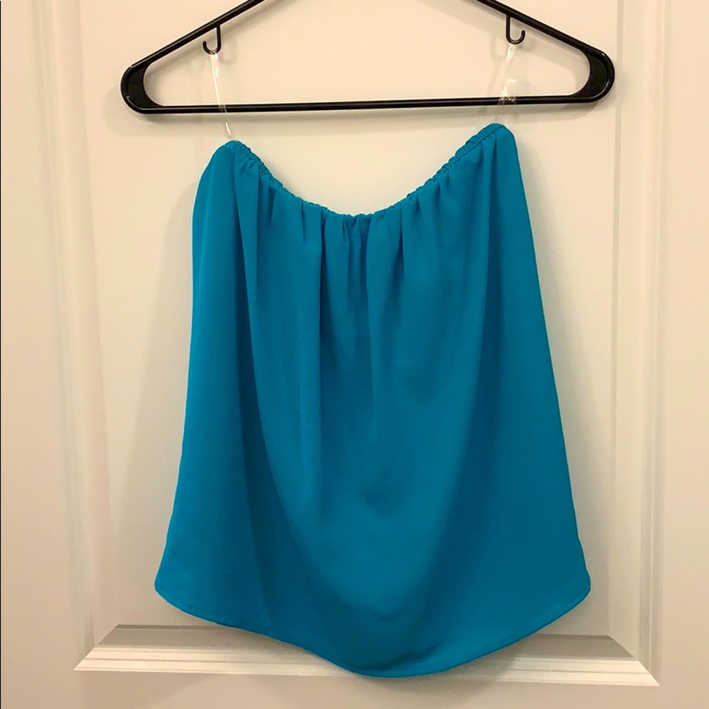 Teal Tube Top